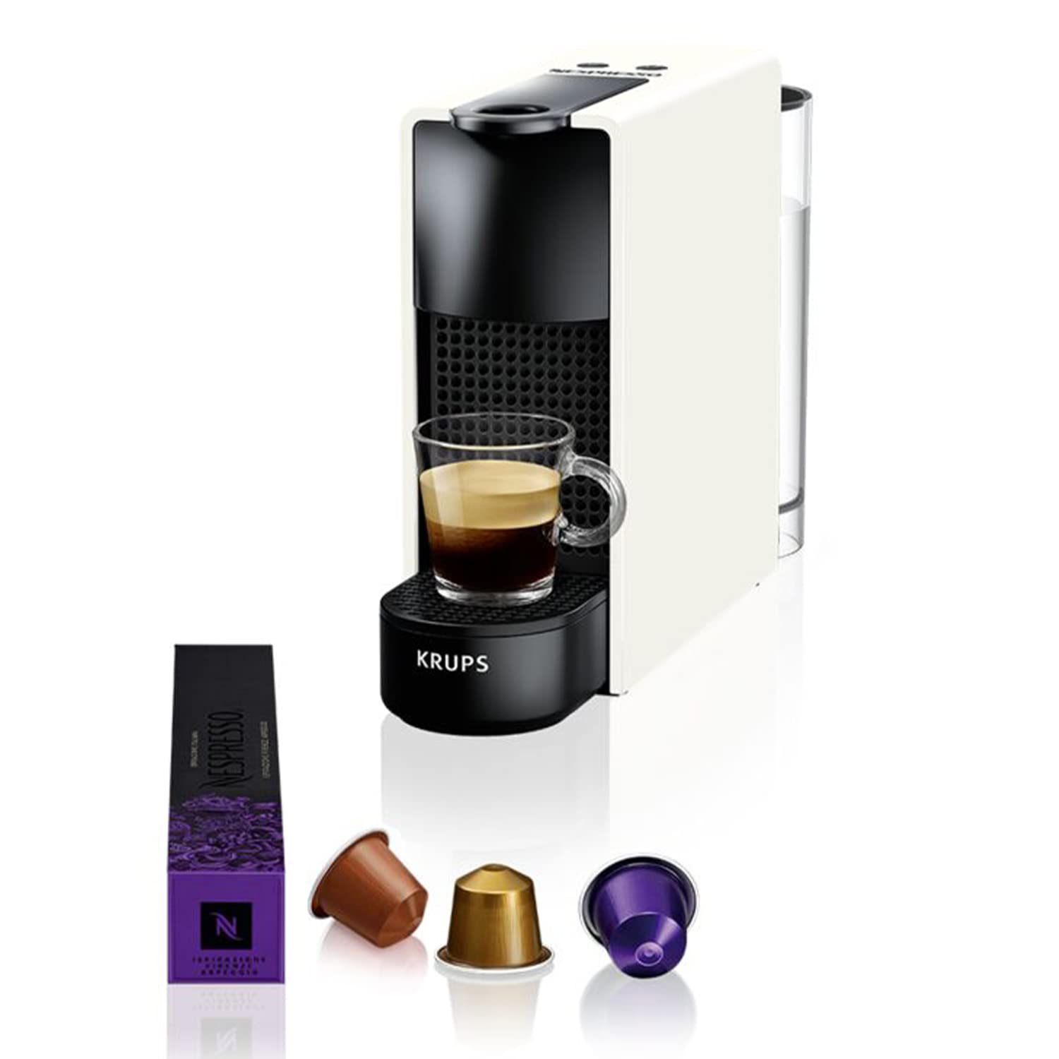 Kafrex Essenza Mini Blanche – Machine à Café Compacte à Capsules