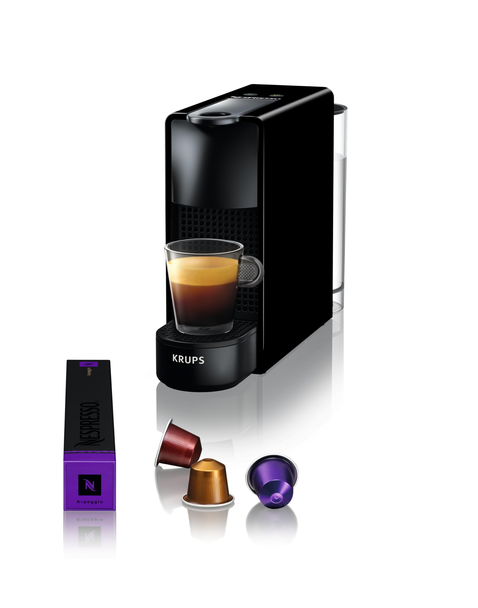 Kafrex Essenza Mini Noir – Machine à Café à Capsules avec Mode Éco