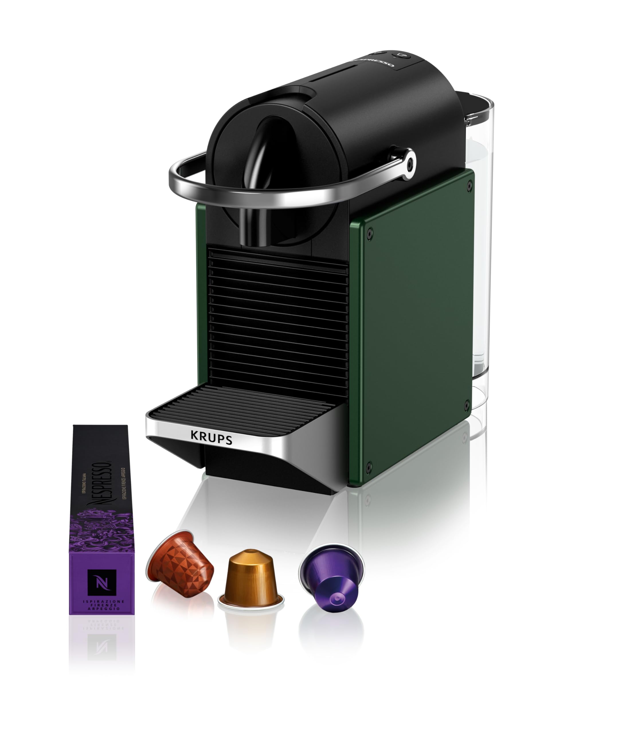 Kafrex Pixie Vert Foncé – Cafetière Compacte à Capsules avec Arrêt Auto